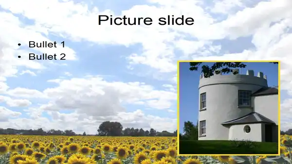 Free Sunflower PowerPoint Template