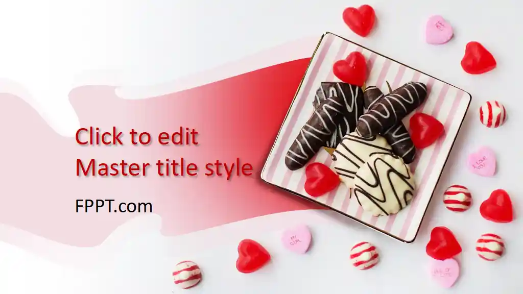 Free Sweet Candies PowerPoint Template