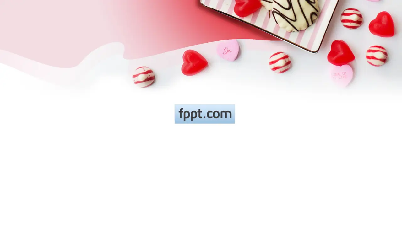 Free Sweet Candies PowerPoint Template