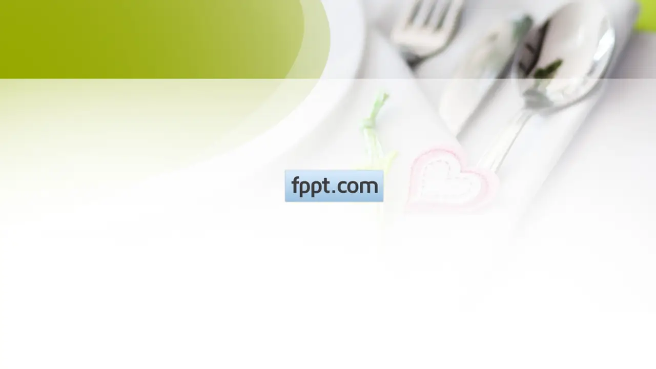 Free Table Setting PowerPoint Template