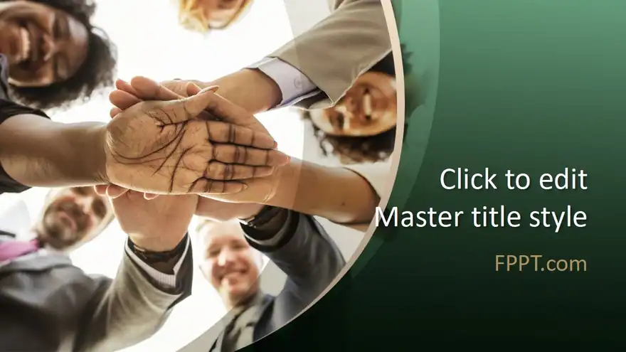 Free Team Collaboration PowerPoint Template