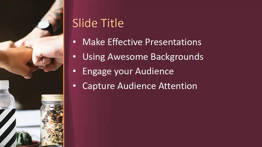 Free Teamwork PowerPoint Template