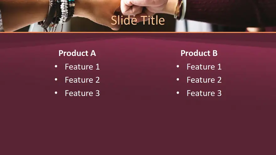 Free Teamwork PowerPoint Template