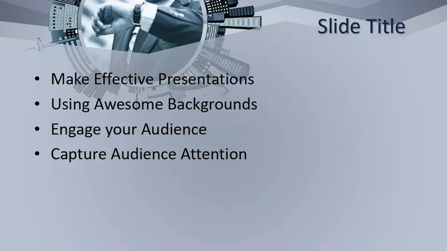 Free Time Control PowerPoint Template