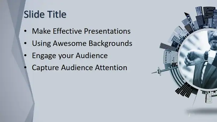 Free Time Control PowerPoint Template