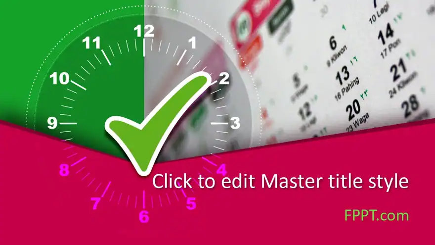 Free Time Management Template for PowerPoint