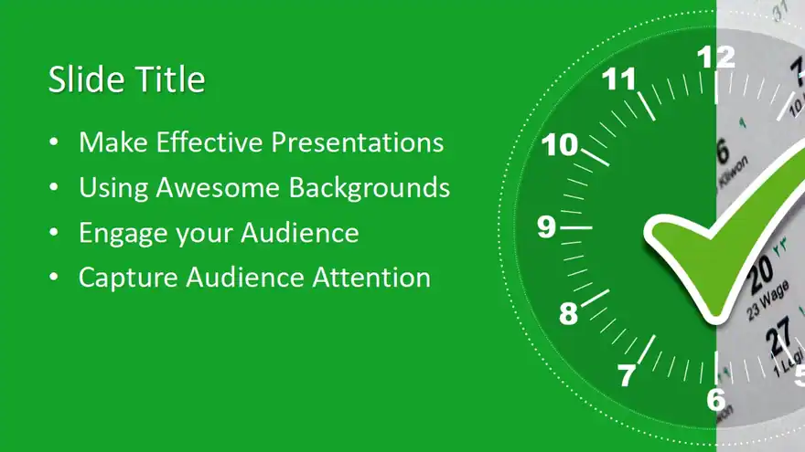 Free Time Management Template for PowerPoint