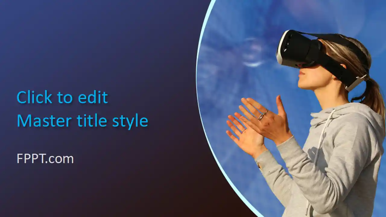 Free Virtual Reality PowerPoint Template