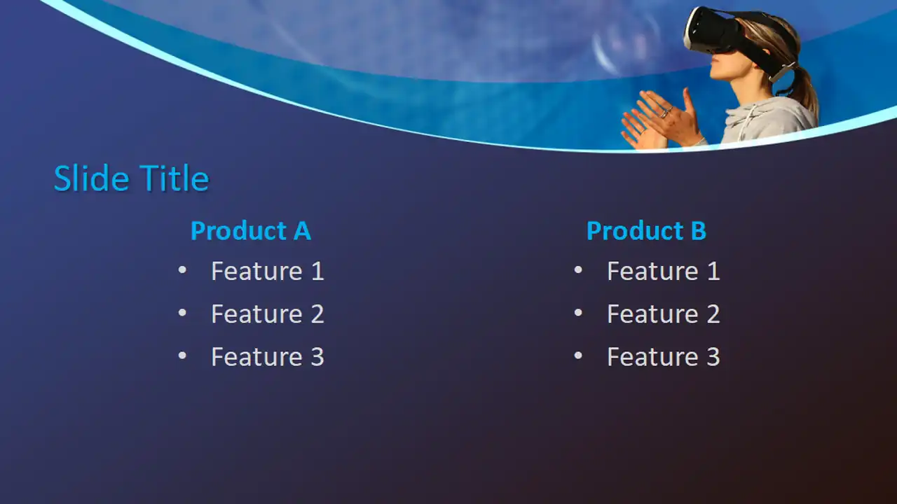 Free Virtual Reality PowerPoint Template
