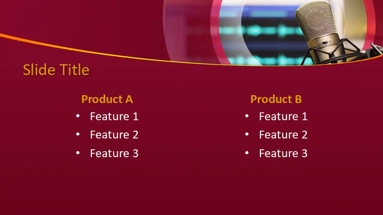 Free Voice PowerPoint Template
