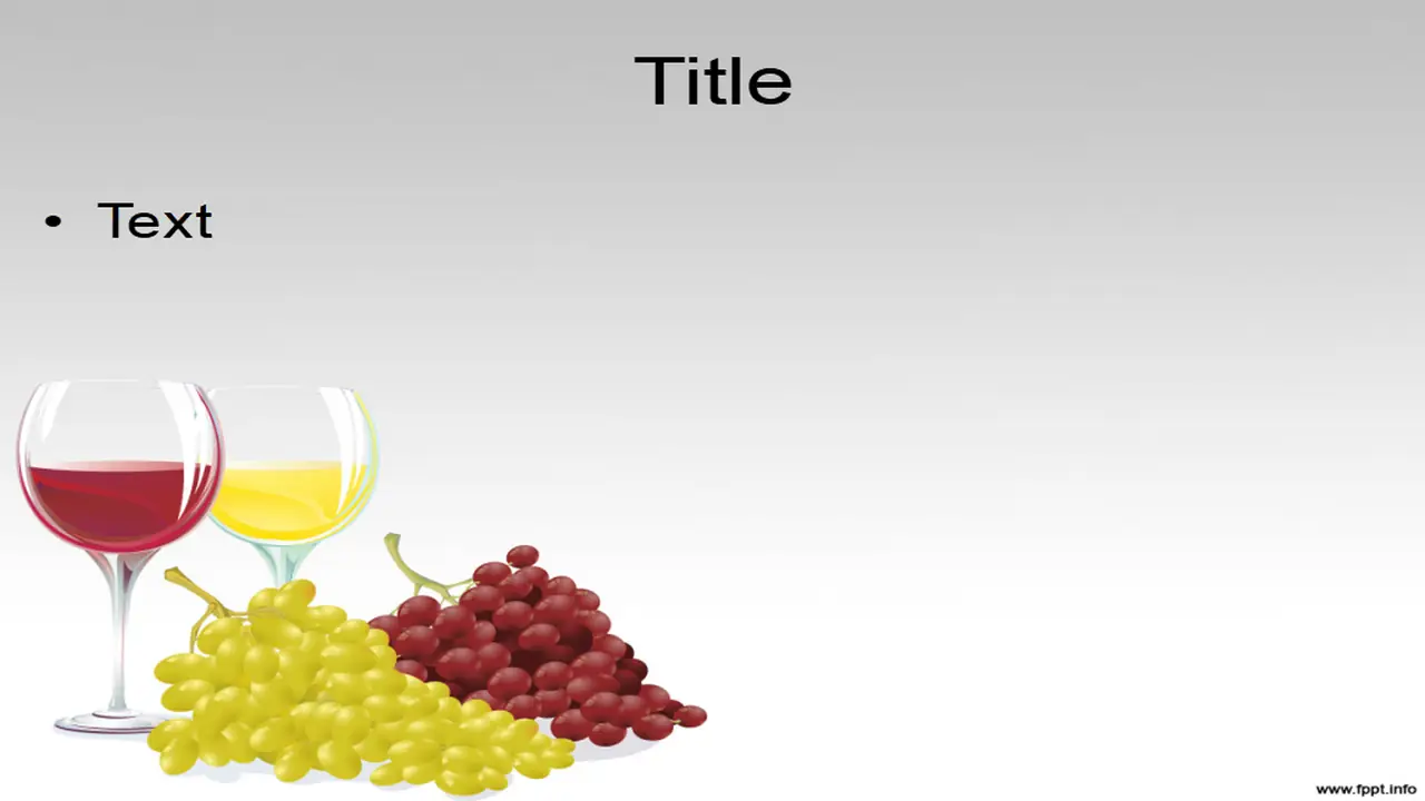 Free Wine Powerpoint Template