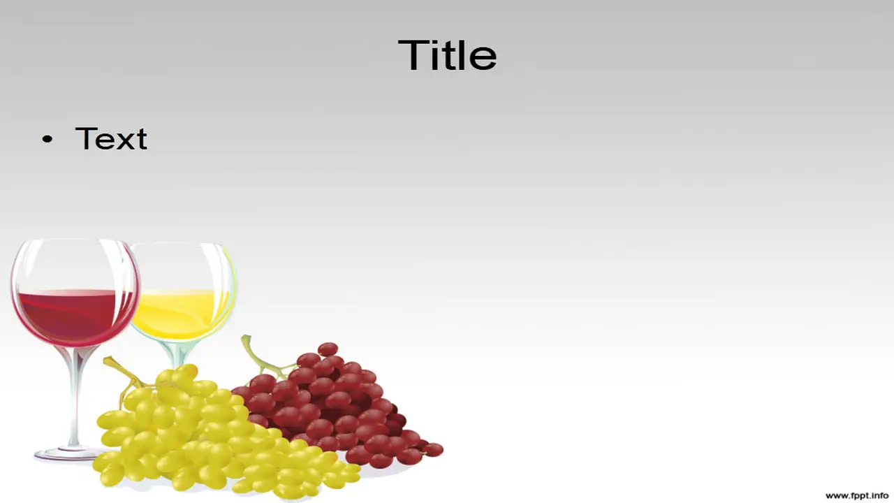 Free Wine Powerpoint Template