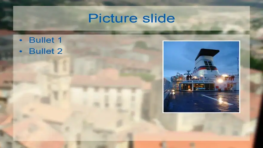 French Town Template