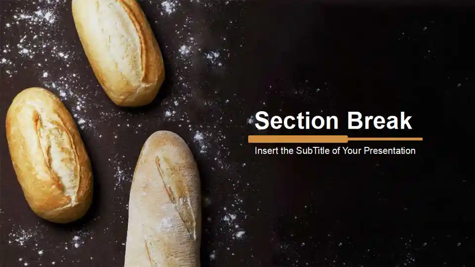Freshly Baked Bread PowerPoint Templates