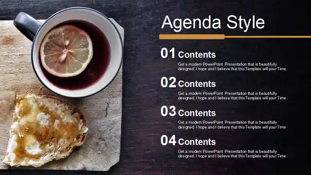 Freshly Baked Bread PowerPoint Templates