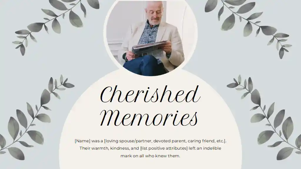 Funeral Memorial Slideshow