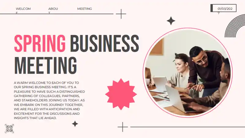 Geometric Spring Business Meeting