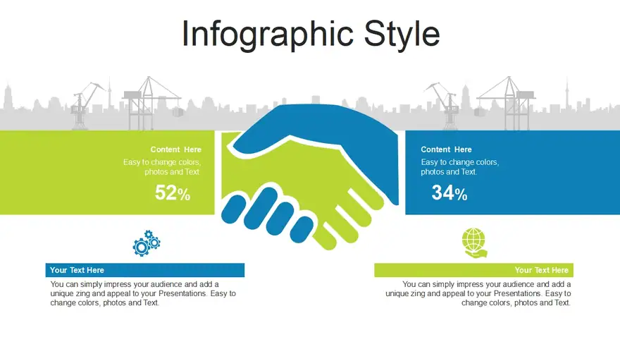 Global Logistics Network PowerPoint Templates