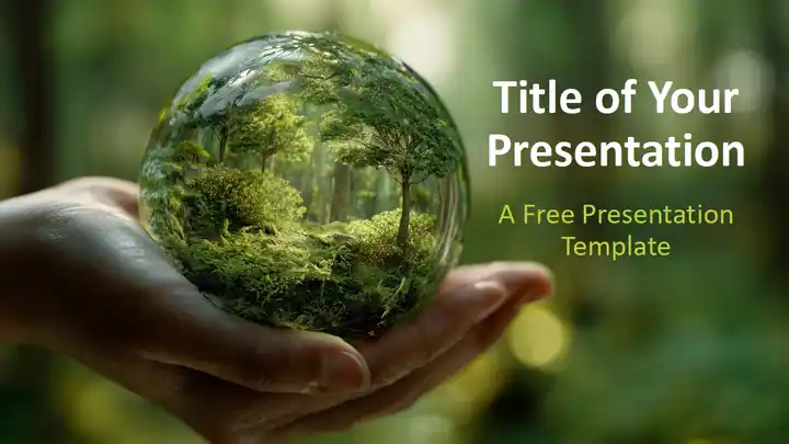 Green Sphere Vision Template