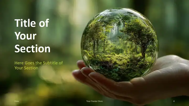 Green Sphere Vision Template