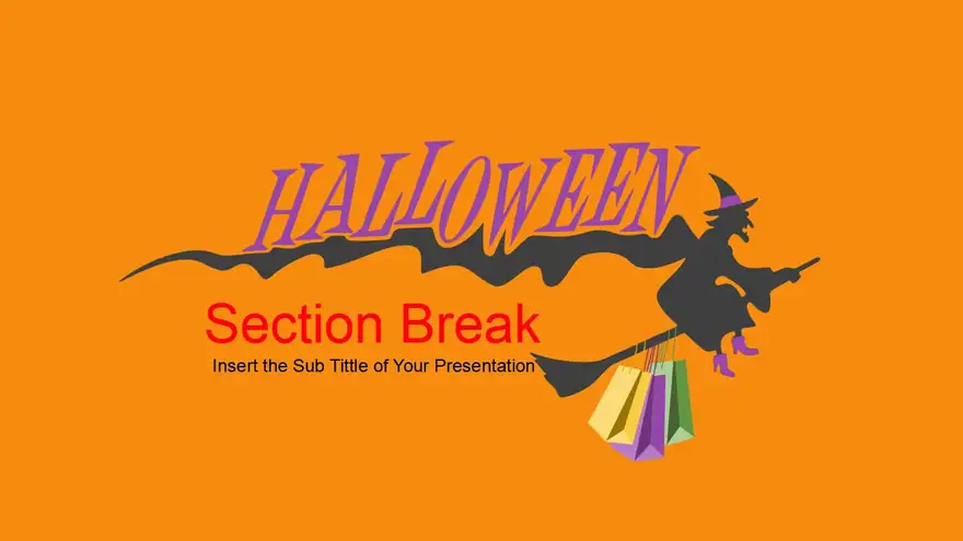 Halloween Big Sale PowerPoint Templates