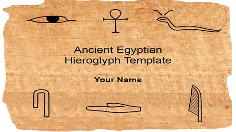 Hieroglyph PowerPoint Template