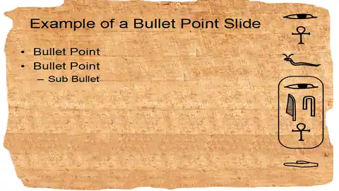 Hieroglyph PowerPoint Template