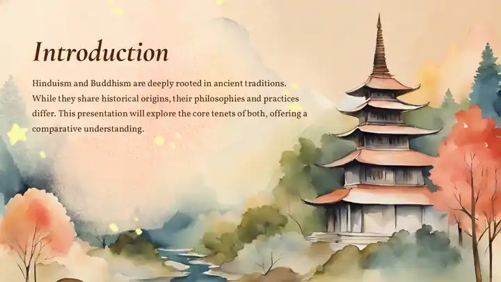 Hinduism And Buddhism Slides