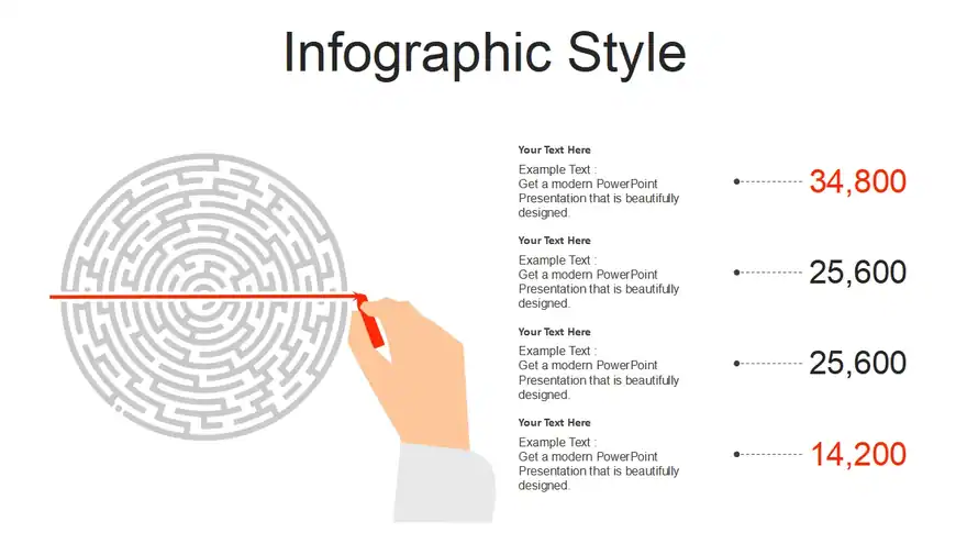 Huge Business Maze PowerPoint Templates