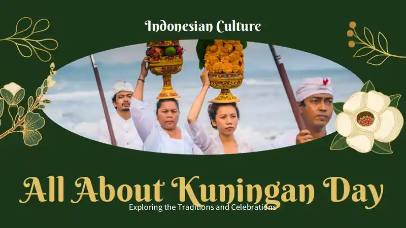 Indonesian Culture: All About Kuningan Day Slides