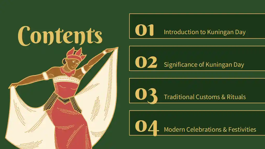 Indonesian Culture: All About Kuningan Day Slides