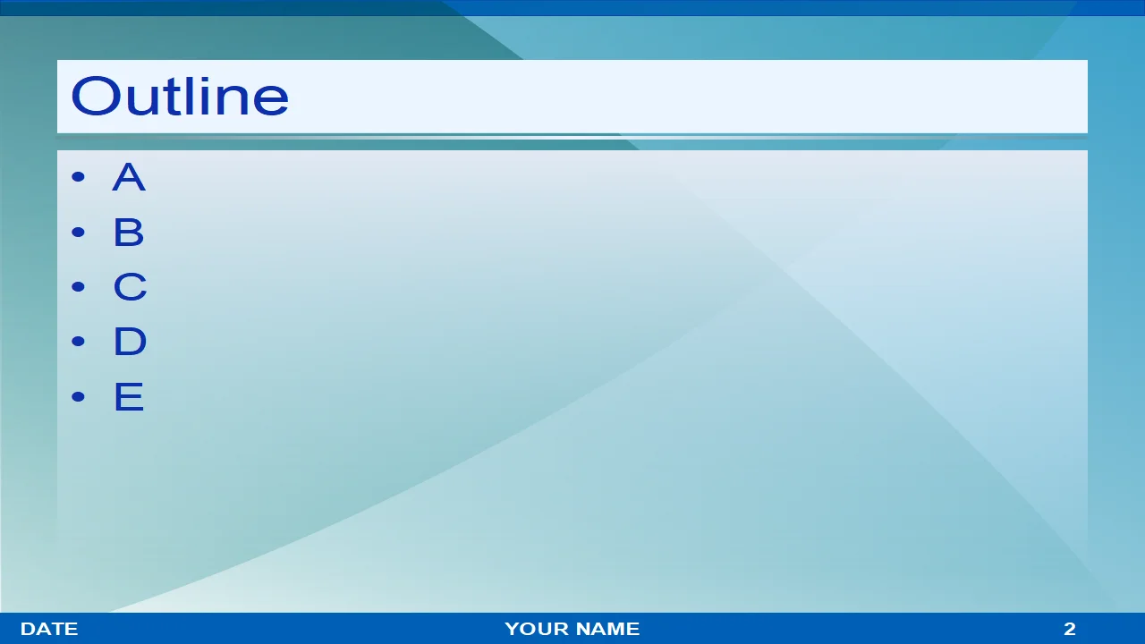 Interview PowerPoint Template
