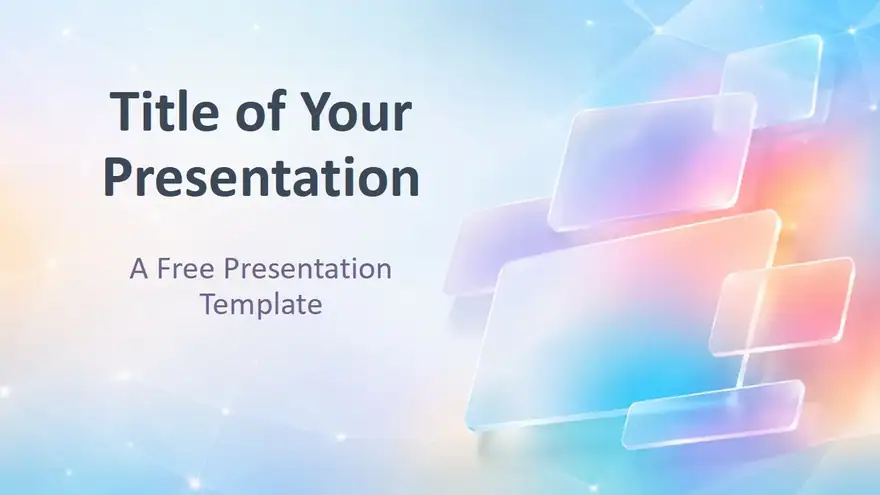 Iridescent Tiles Template