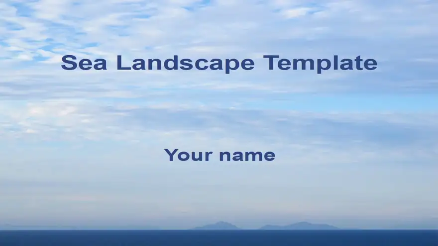 Landscape Template