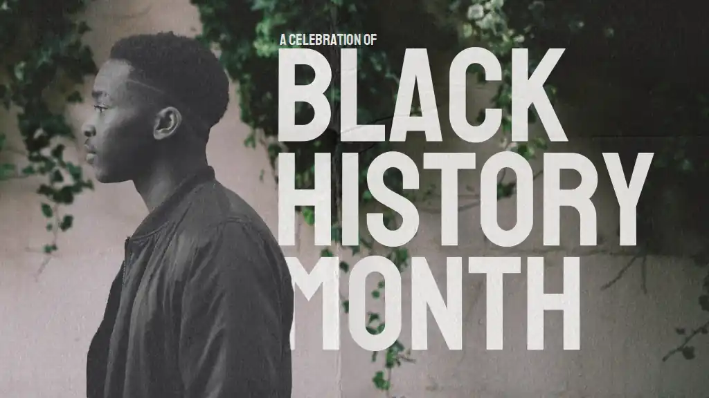 Let's Celebrate Black History Month Background Slides