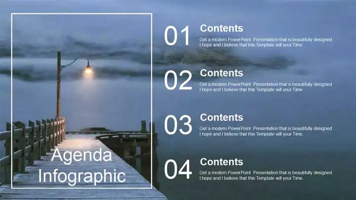 Lighthouse Landscape PowerPoint Templates