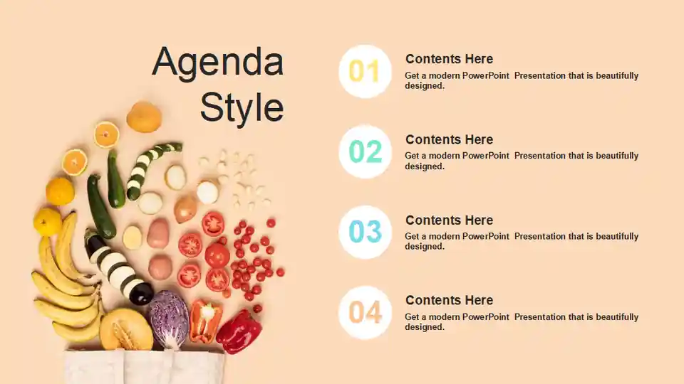 Local Food PowerPoint Templates
