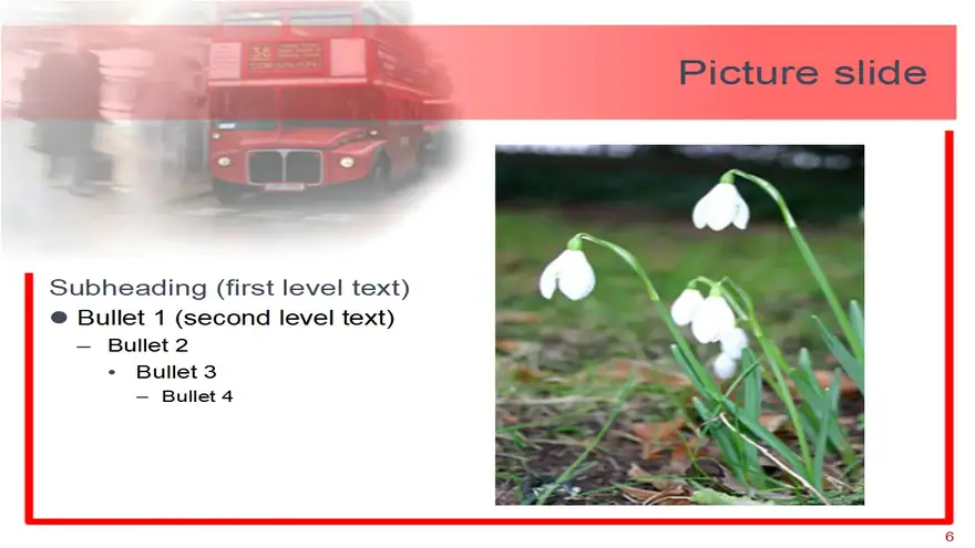 London Bus Template