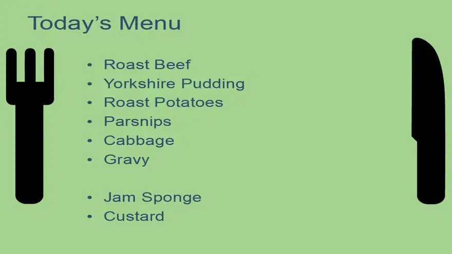 Meal PowerPoint Template