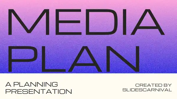 Media Plan Slides
