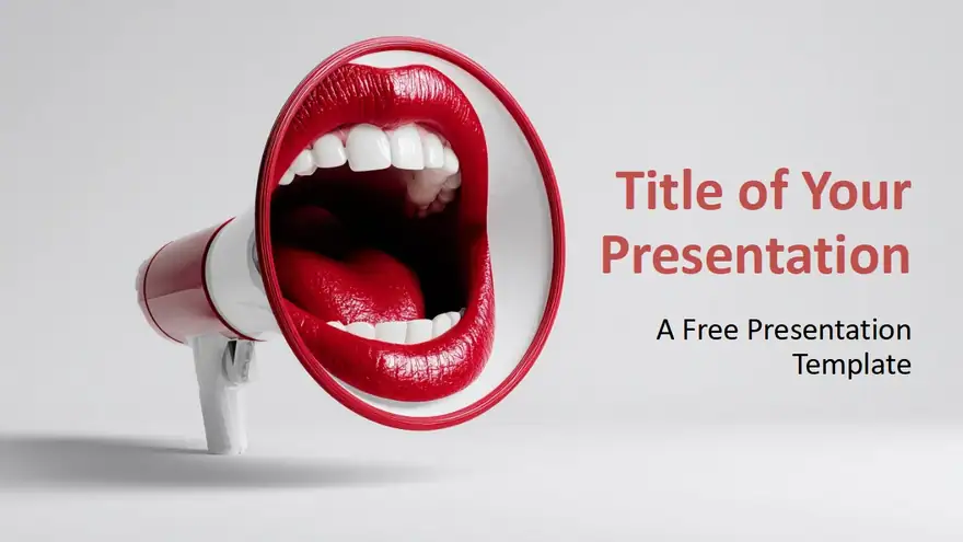 Megaphone Message Template