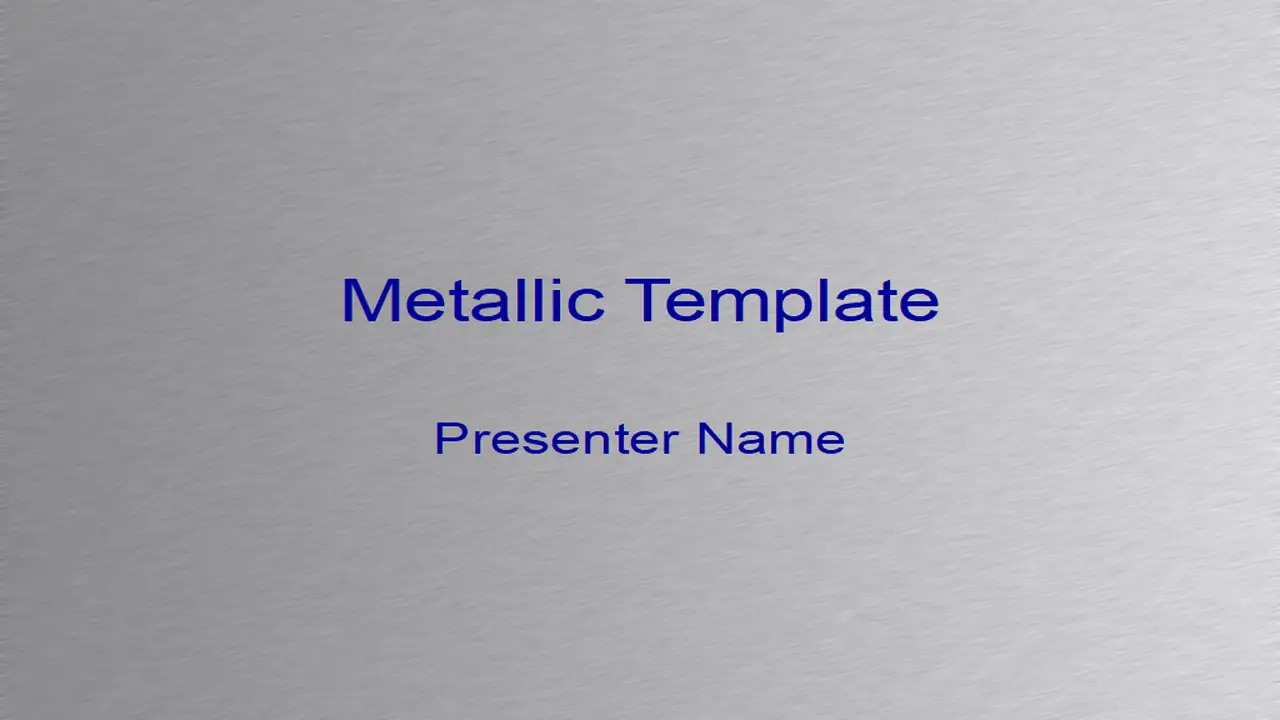 Metallic Background