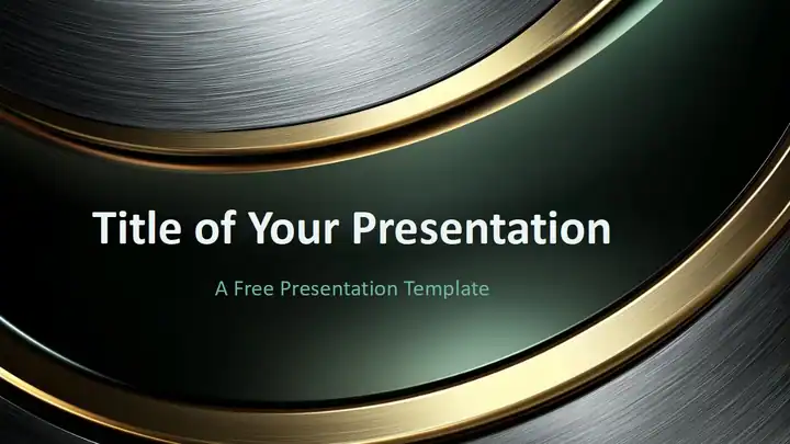 Metallic Luxury Template