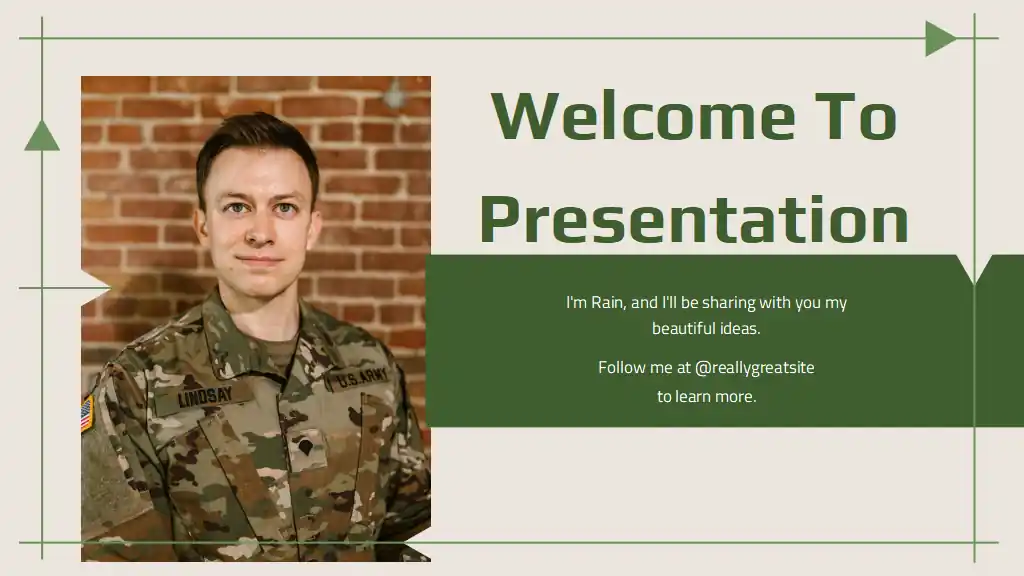 Military Briefing Slides