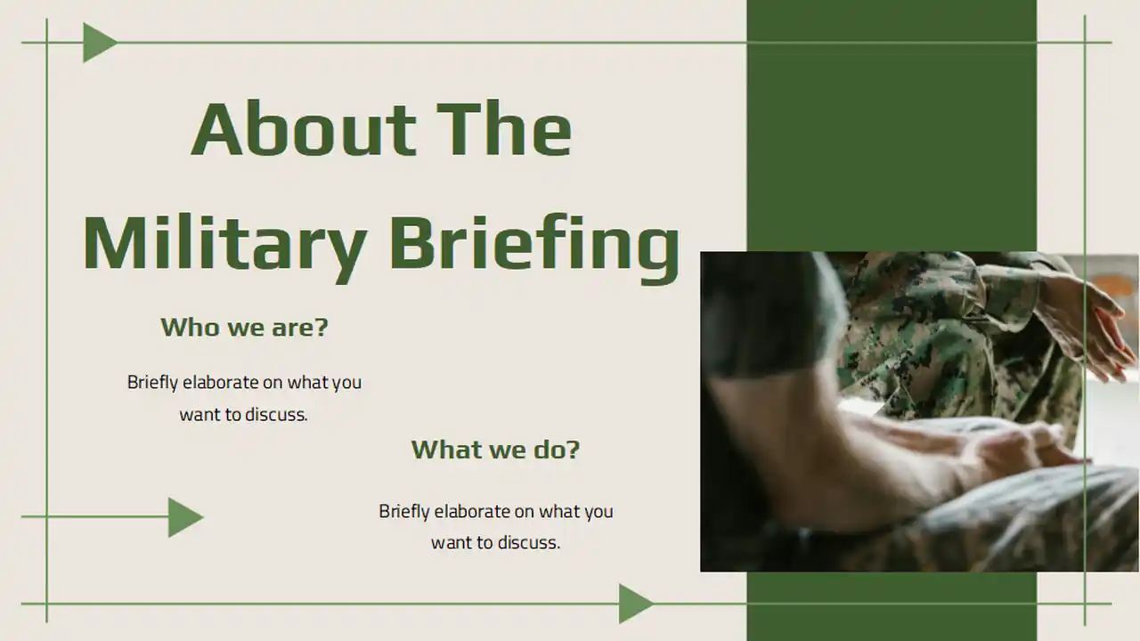 Military Briefing Slides