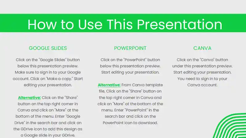 Minimal Business Meeting Agenda Slides