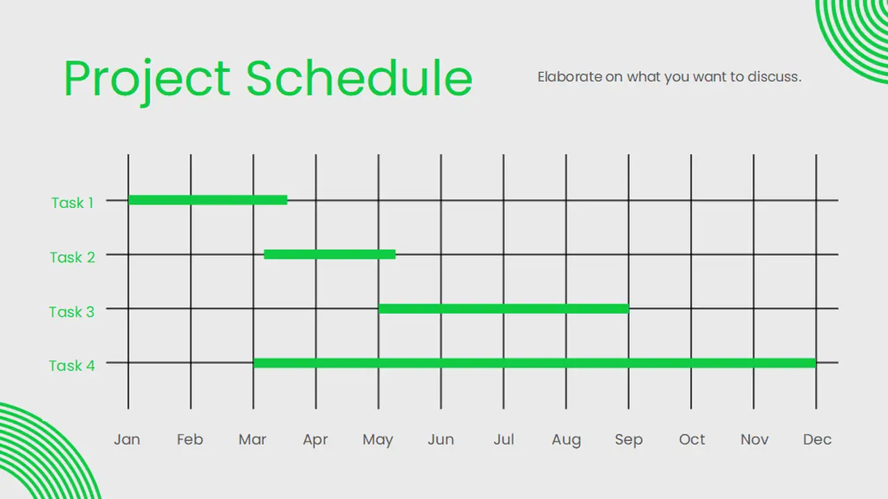 Minimal Business Meeting Agenda Slides