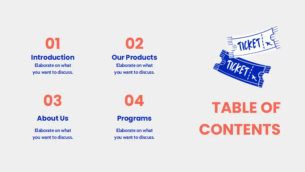 Minimal Illustrated Travel Agency Brochure Slides
