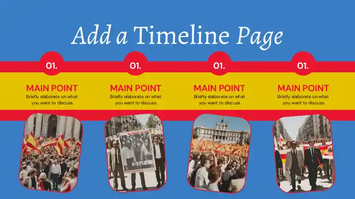 Minimal Spanish Constitution Day Slides