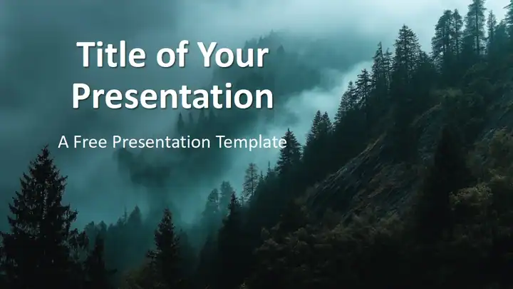 Misty Peaks Template
